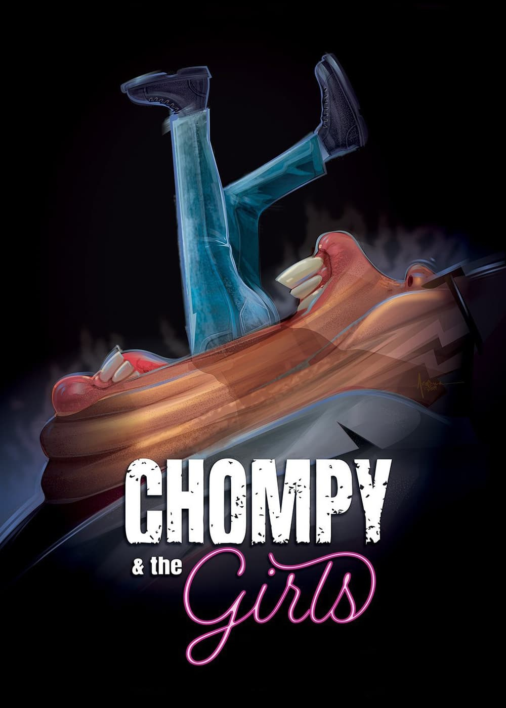 Chompy & The GirlsHình bìa